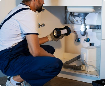 plumbing professional doing his job 1 1