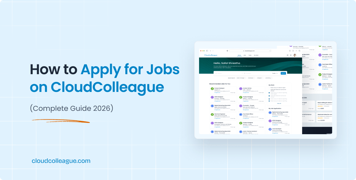 apply for jobs on CloudColleague