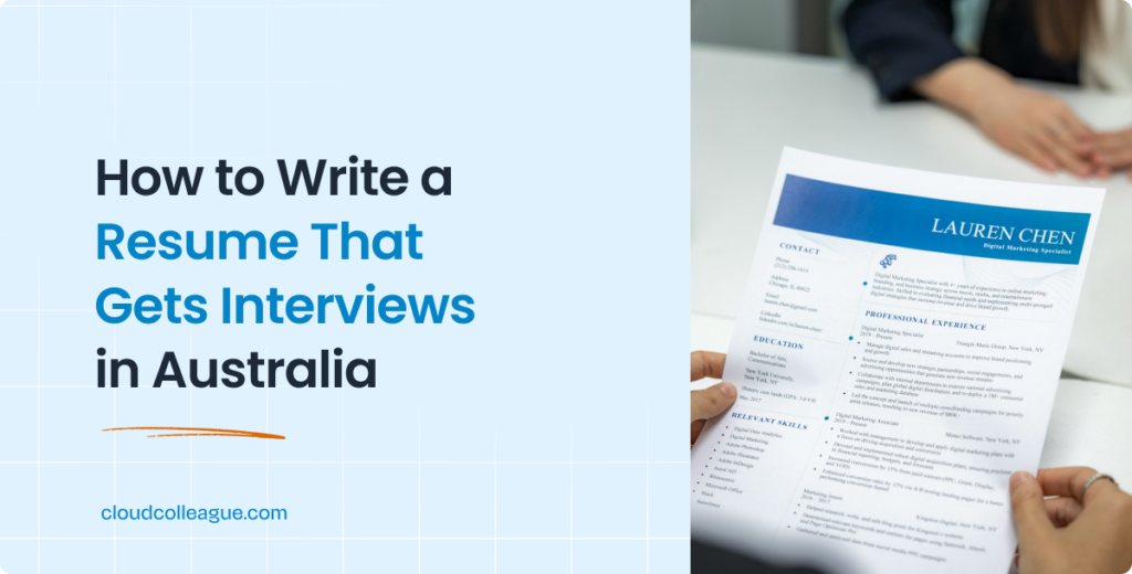 Write a resume that gets interview