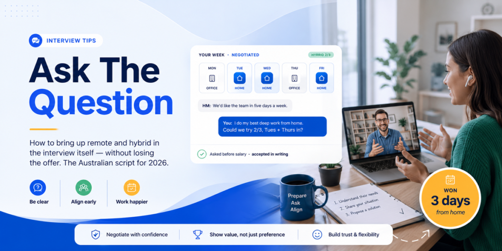 negotiate remote work during a job interview
