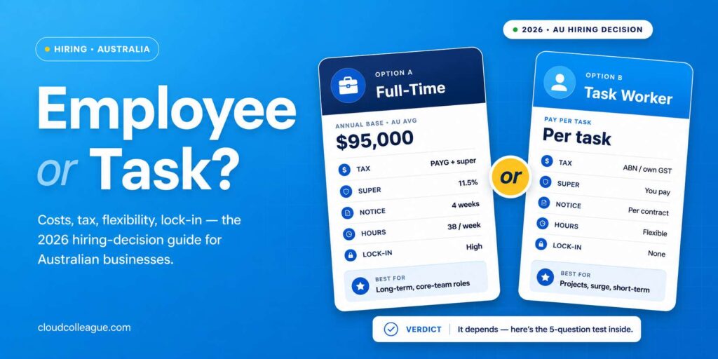 hire task worker Australia