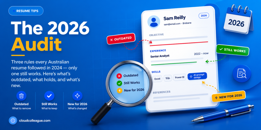 Resume rules that changed in 2026
