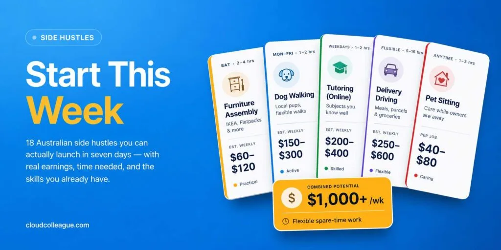 side hustle Australia 2026