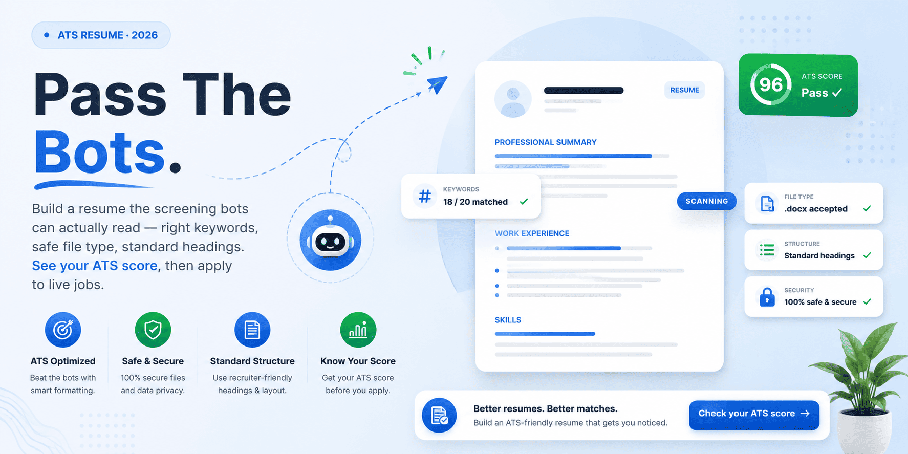 ATS-friendly resume