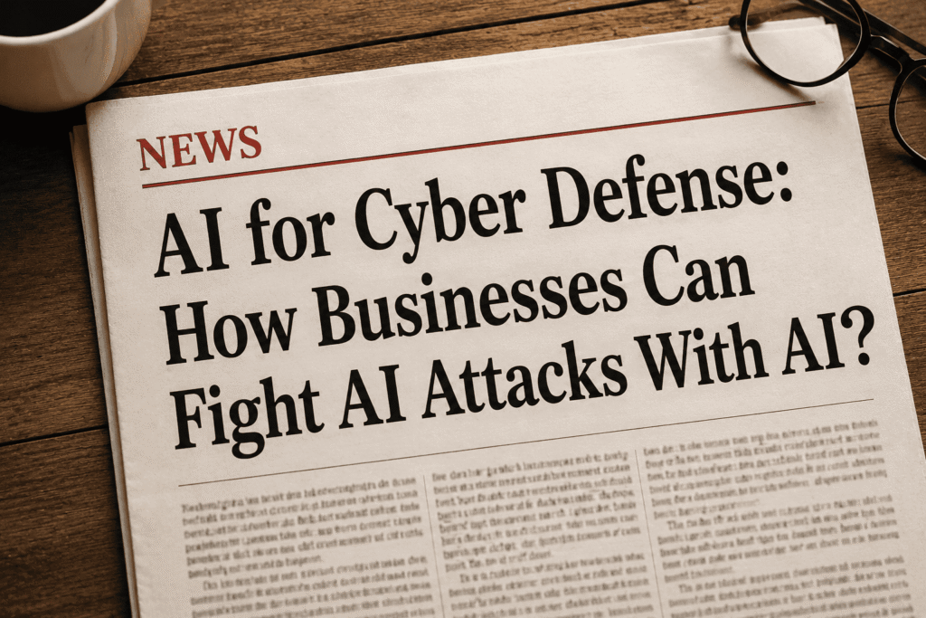 AI for cyber defense