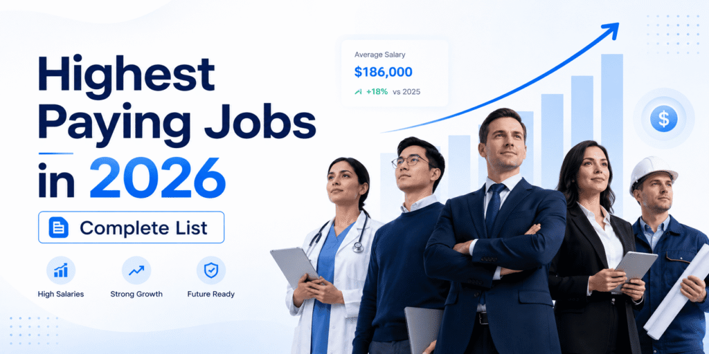 high paying jobs