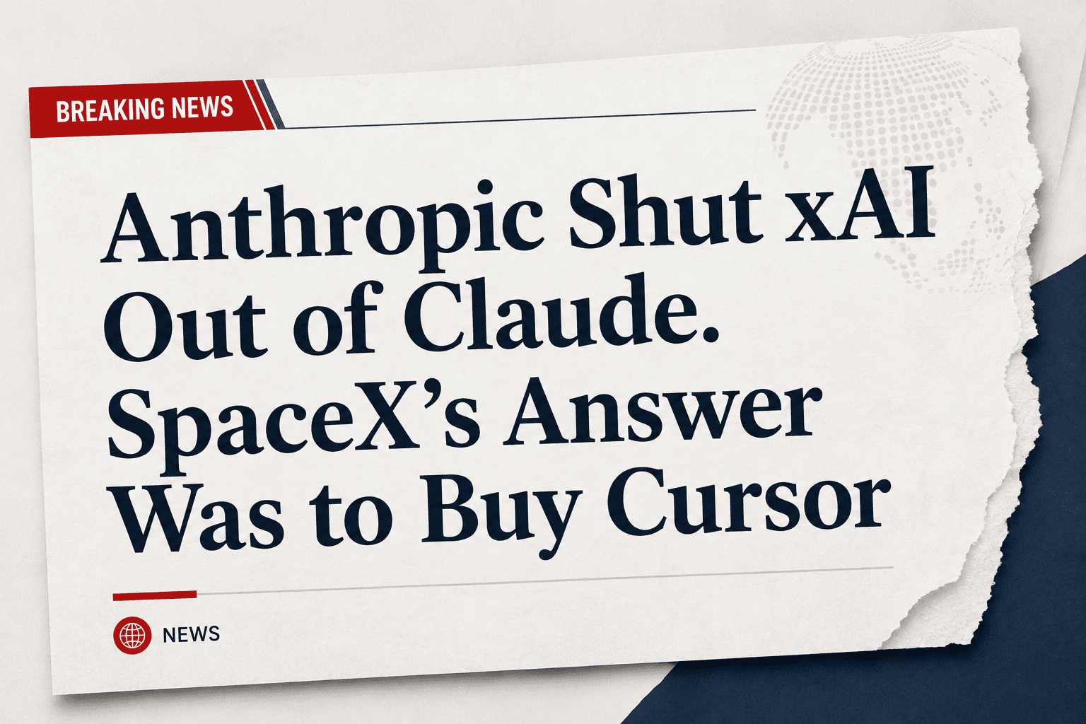SpaceX Cursor acquisition