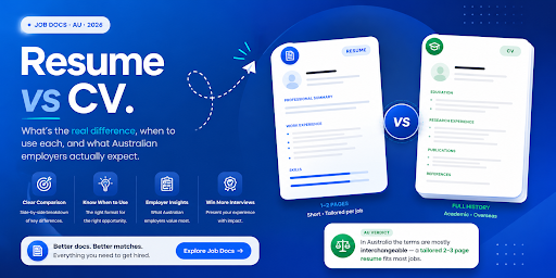 resume vs cv