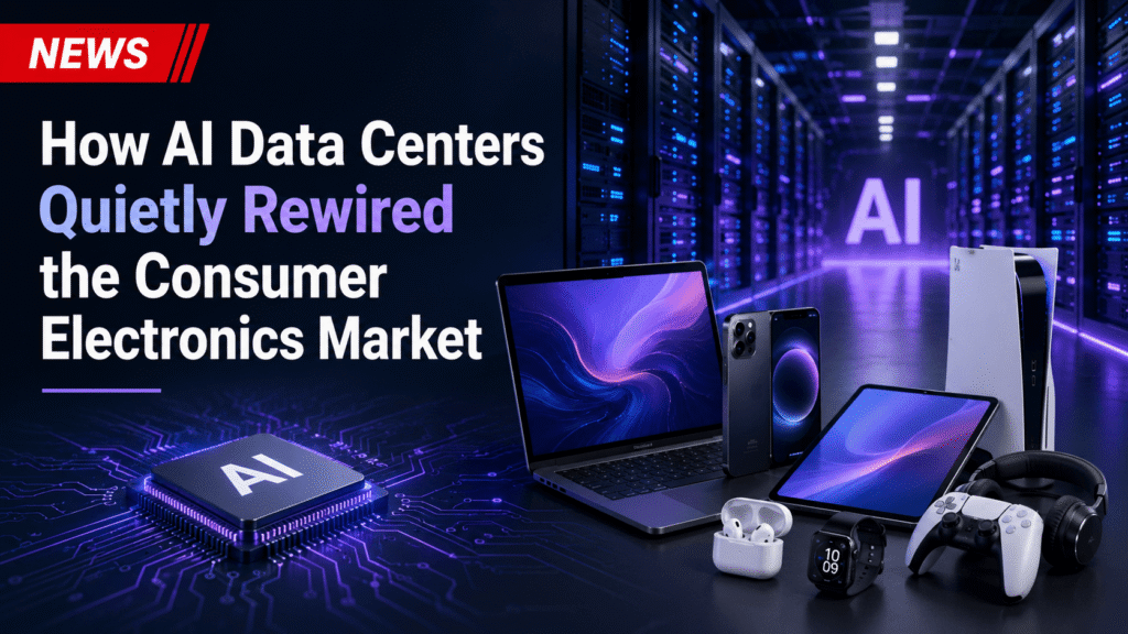 AI data centers consumer electronics