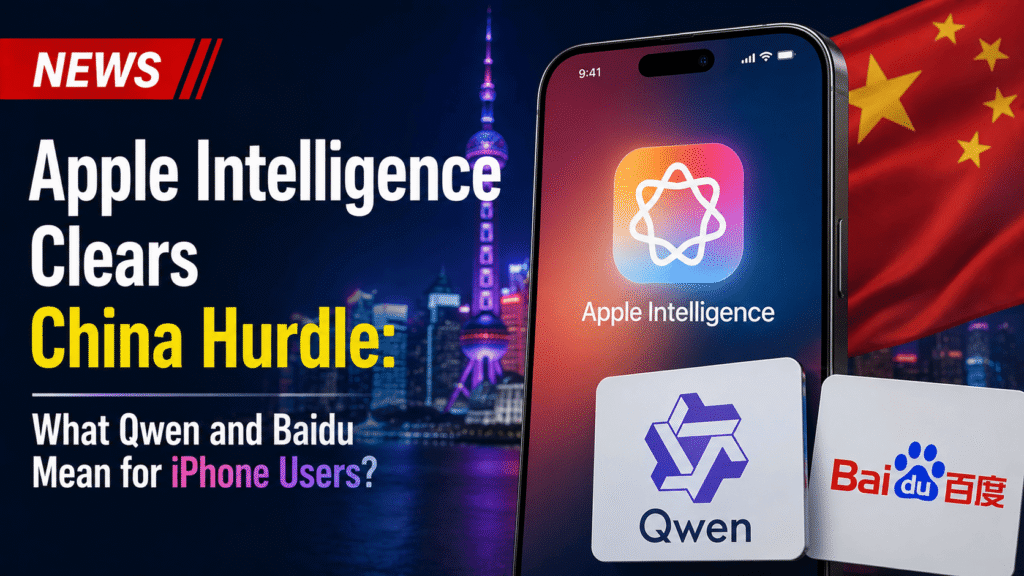 Apple Intelligence China approval