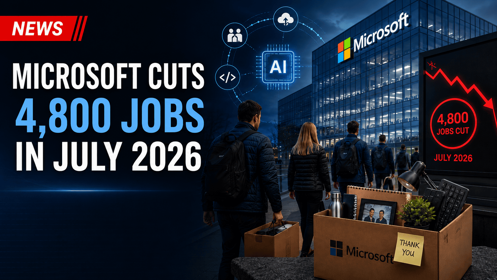 Microsoft layoffs July 2026