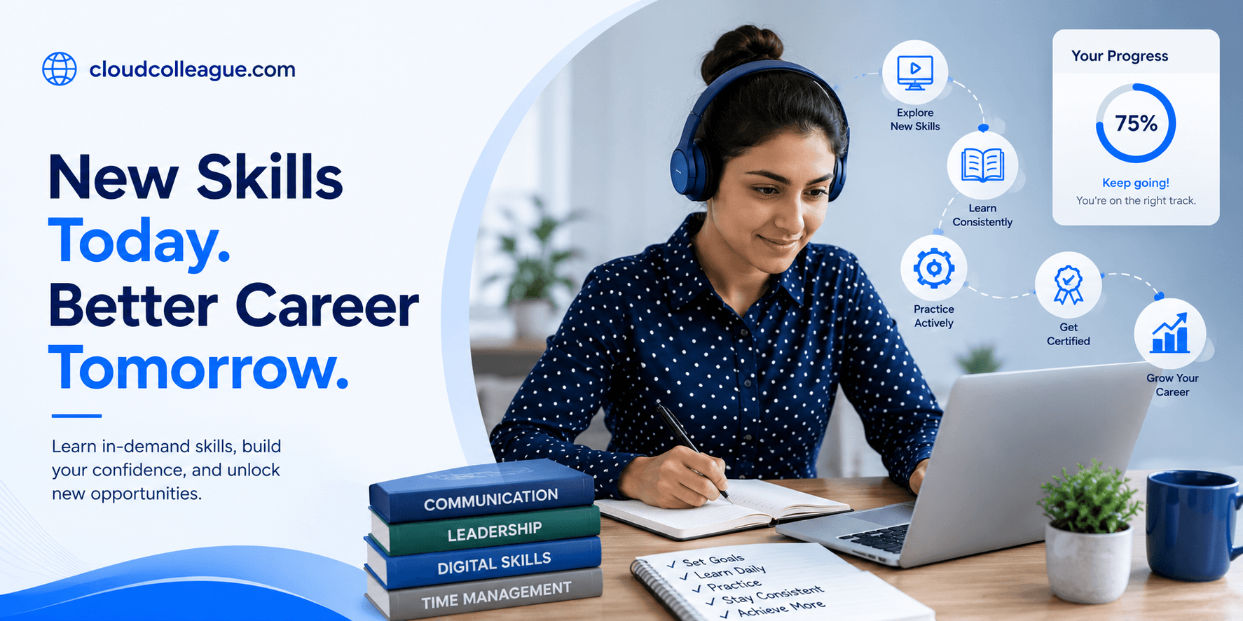 learn new skills for a job