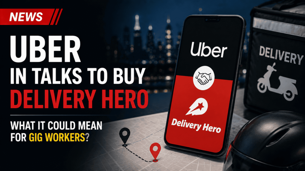 Uber Delivery Hero takeover