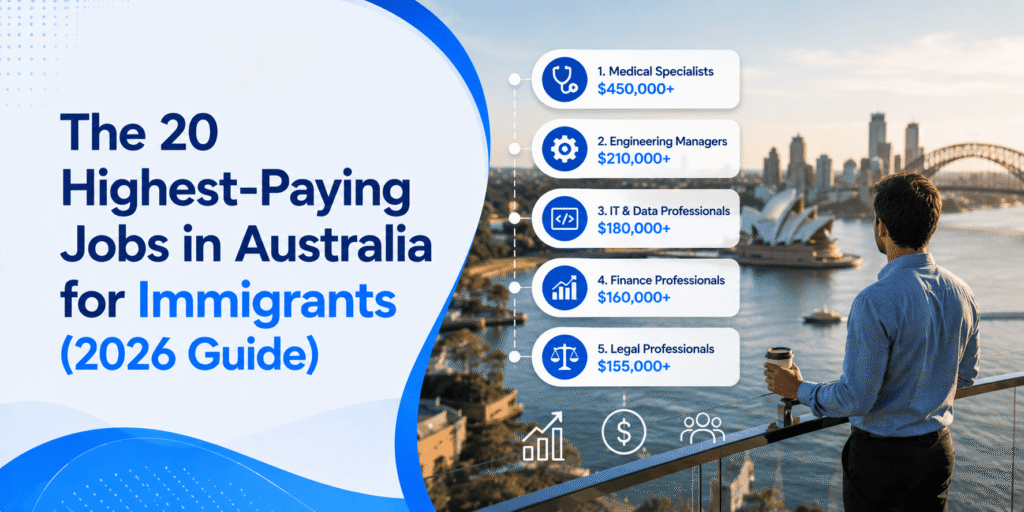 highest paying jobs australia immigrants