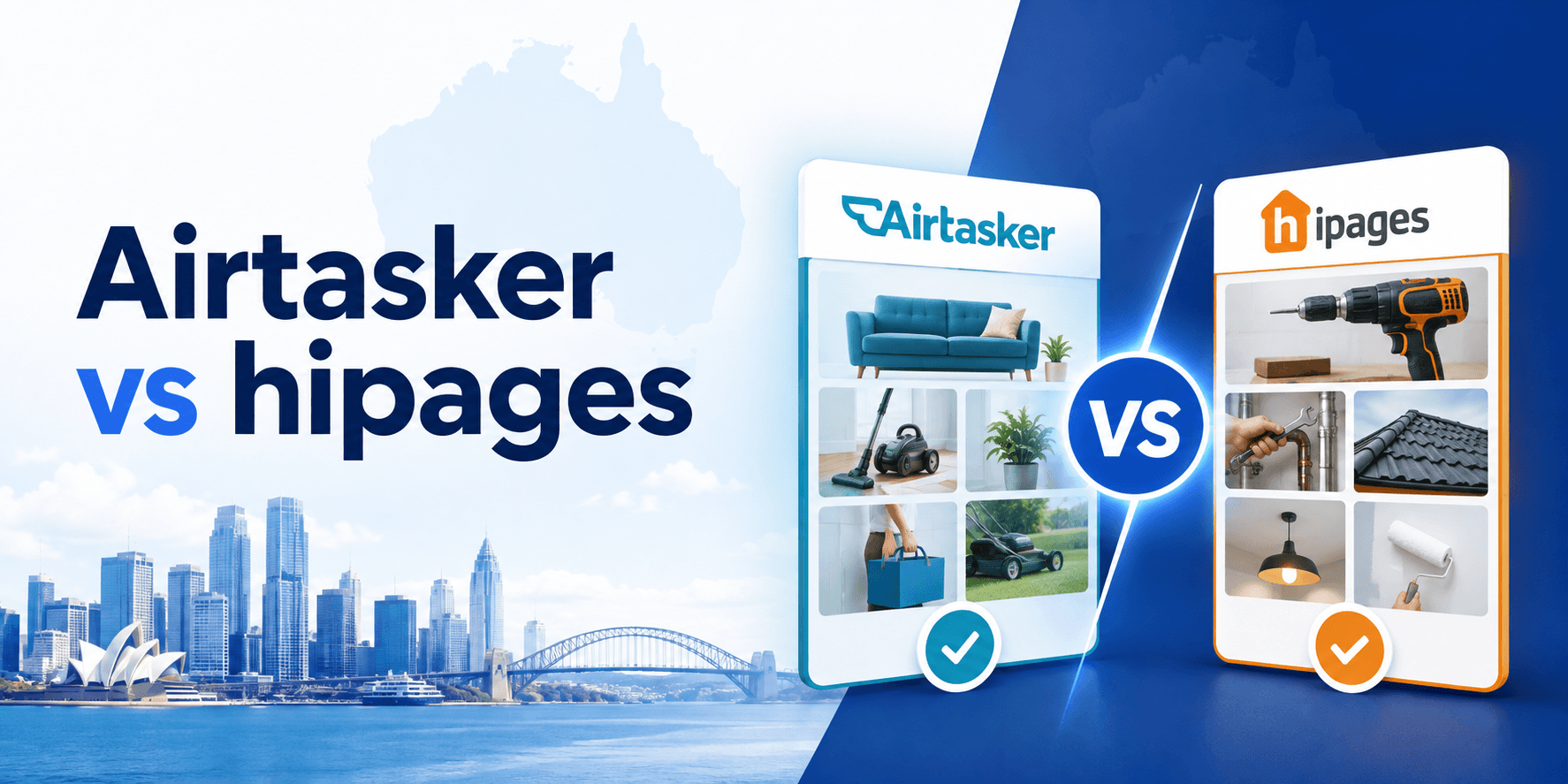 Airtasker vs hipages